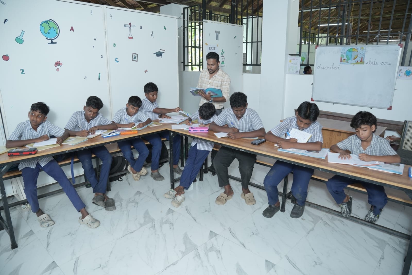 School life moment