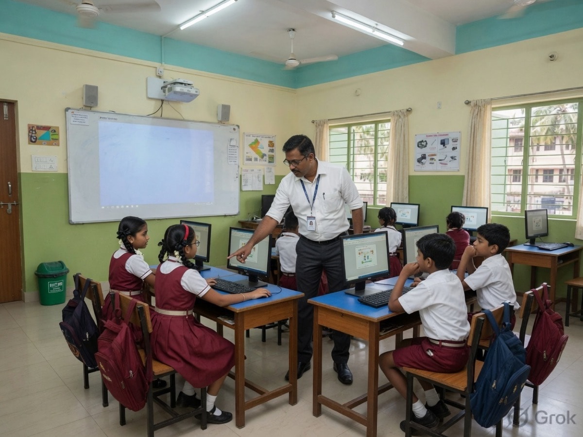 Technology-enabled classroom learning at Union UP School