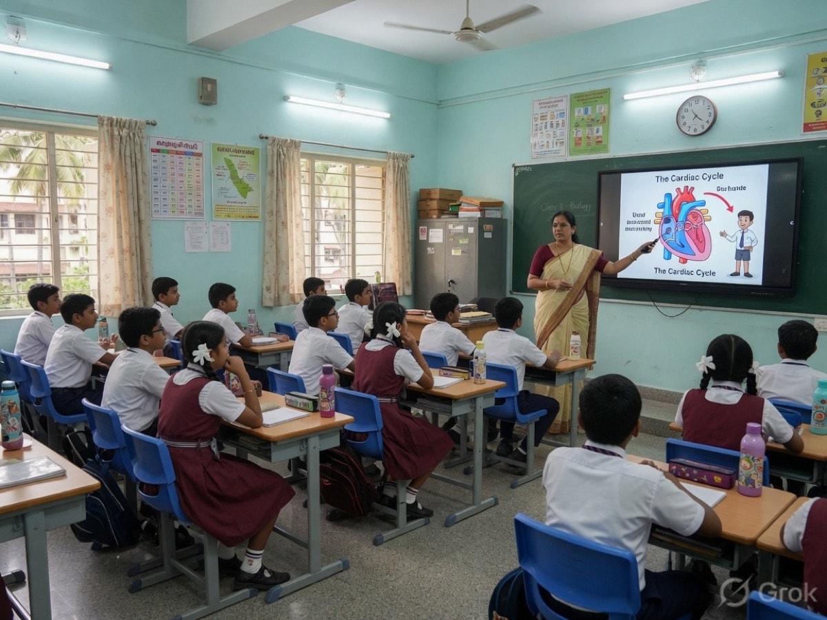 Classroom smart display supporting a video-based lesson